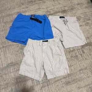 abercrombie Men's Linen-Blend Plainfront Shorts bundle set S jcrew